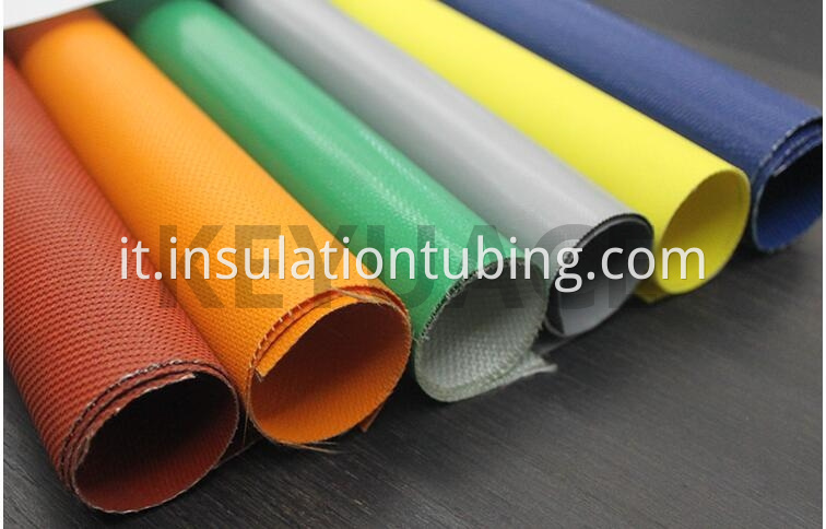 silicon rubber coated fiberglass cloth